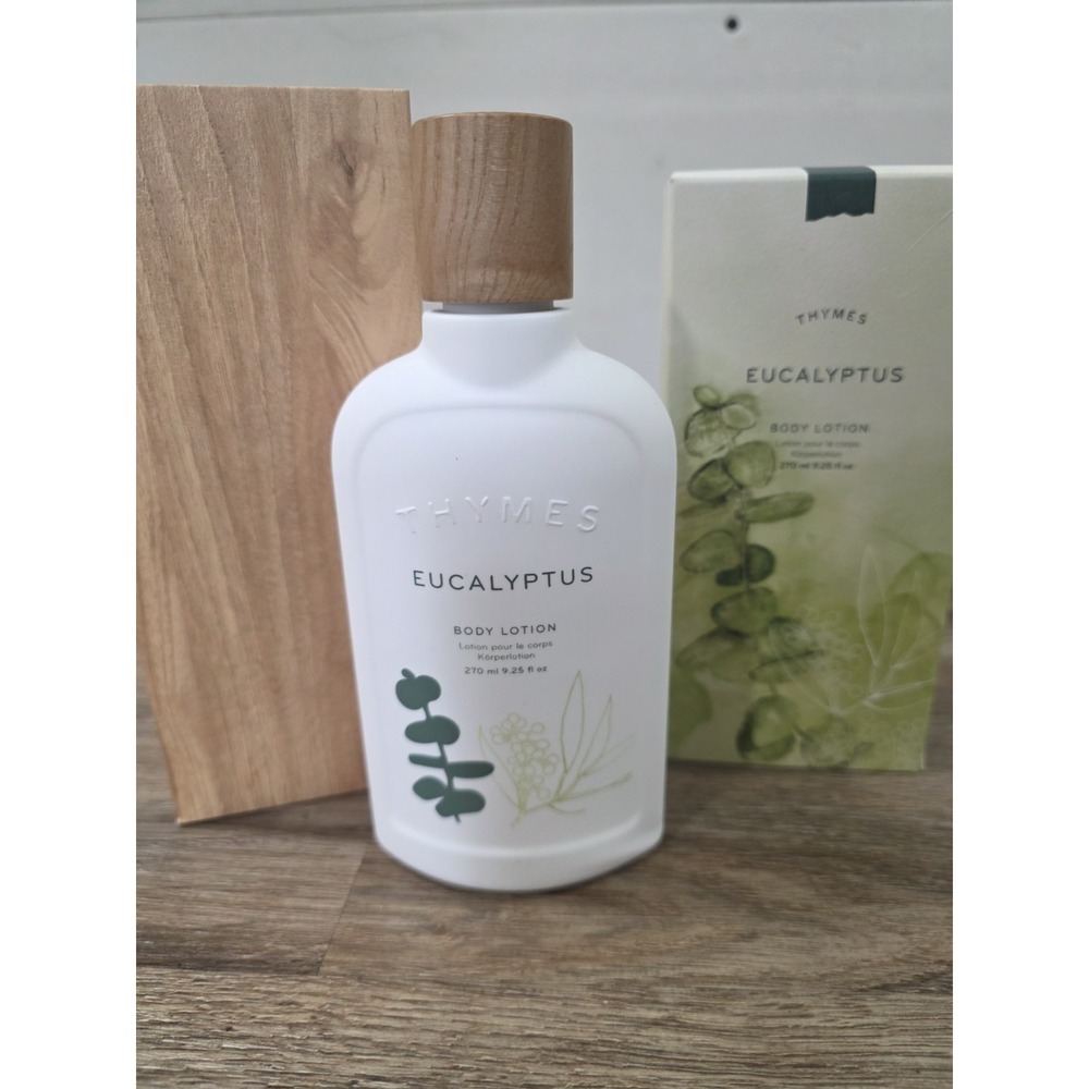Thymes Eucalyptus Body Lotion 9.25 fl oz 270ml - New In Box